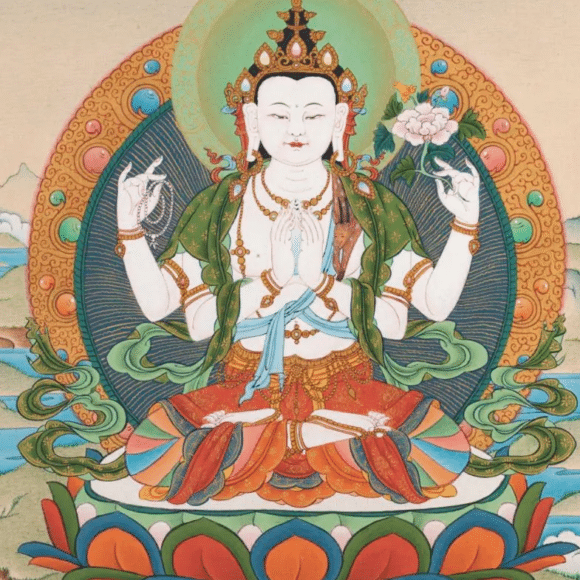 Retraite de Tchenrézi – Lama Trinlé Dordjé